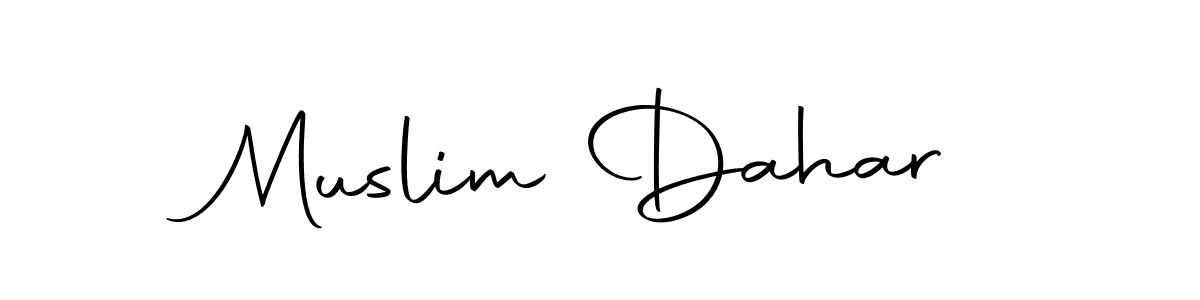 You should practise on your own different ways (Autography-DOLnW) to write your name (Muslim Dahar) in signature. don't let someone else do it for you. Muslim Dahar signature style 10 images and pictures png