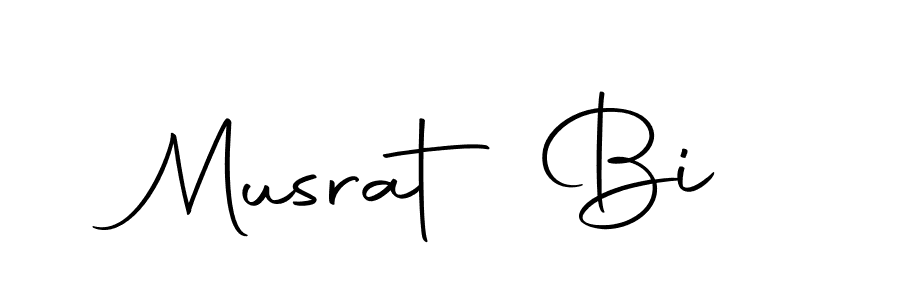 Create a beautiful signature design for name Musrat Bi. With this signature (Autography-DOLnW) fonts, you can make a handwritten signature for free. Musrat Bi signature style 10 images and pictures png