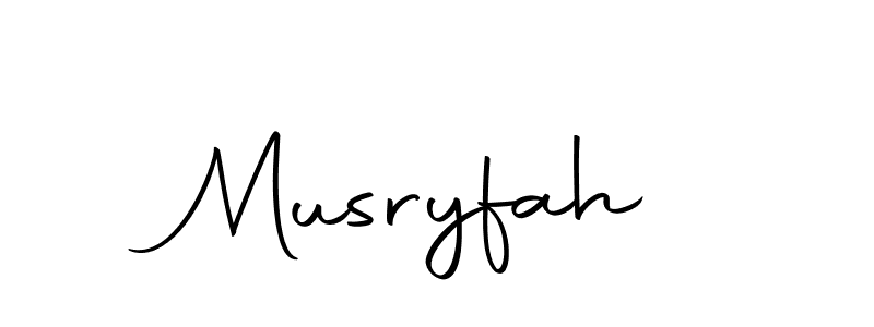 Also You can easily find your signature by using the search form. We will create Musryfah name handwritten signature images for you free of cost using Autography-DOLnW sign style. Musryfah signature style 10 images and pictures png