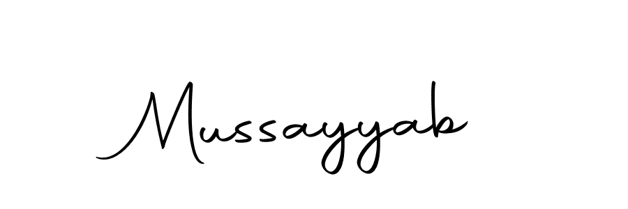 Make a beautiful signature design for name Mussayyab. Use this online signature maker to create a handwritten signature for free. Mussayyab signature style 10 images and pictures png