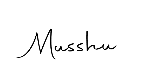 Use a signature maker to create a handwritten signature online. With this signature software, you can design (Autography-DOLnW) your own signature for name Musshu. Musshu signature style 10 images and pictures png