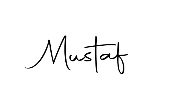 Use a signature maker to create a handwritten signature online. With this signature software, you can design (Autography-DOLnW) your own signature for name Mustaf. Mustaf signature style 10 images and pictures png