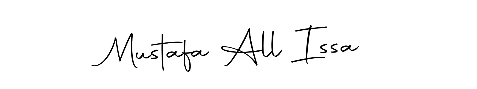 Make a beautiful signature design for name Mustafa All Issa. With this signature (Autography-DOLnW) style, you can create a handwritten signature for free. Mustafa All Issa signature style 10 images and pictures png