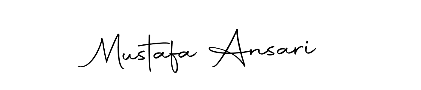 Use a signature maker to create a handwritten signature online. With this signature software, you can design (Autography-DOLnW) your own signature for name Mustafa Ansari. Mustafa Ansari signature style 10 images and pictures png