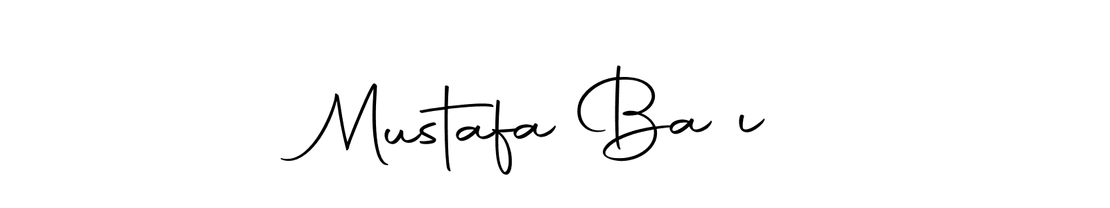 Make a beautiful signature design for name Mustafa Bağış. With this signature (Autography-DOLnW) style, you can create a handwritten signature for free. Mustafa Bağış signature style 10 images and pictures png