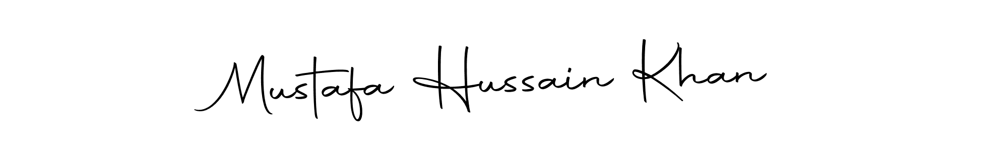 It looks lik you need a new signature style for name Mustafa Hussain Khan. Design unique handwritten (Autography-DOLnW) signature with our free signature maker in just a few clicks. Mustafa Hussain Khan signature style 10 images and pictures png