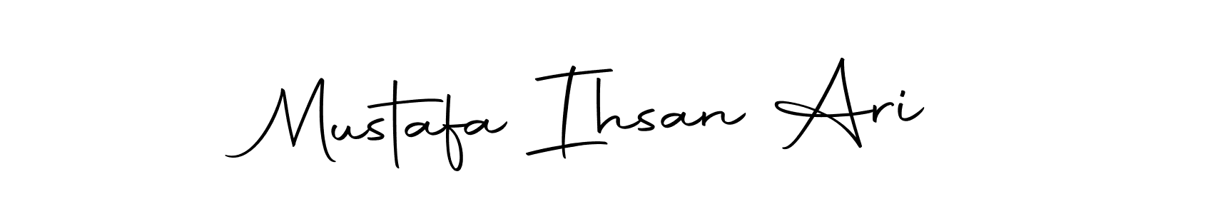 Also we have Mustafa Ihsan Ari name is the best signature style. Create professional handwritten signature collection using Autography-DOLnW autograph style. Mustafa Ihsan Ari signature style 10 images and pictures png