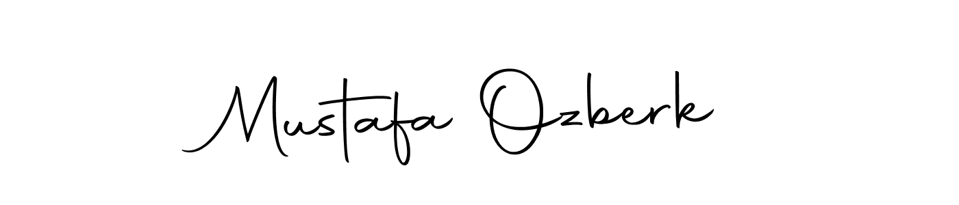 Design your own signature with our free online signature maker. With this signature software, you can create a handwritten (Autography-DOLnW) signature for name Mustafa Ozberk. Mustafa Ozberk signature style 10 images and pictures png