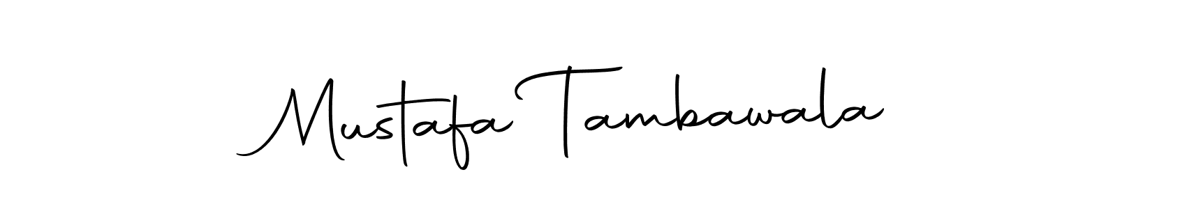 Create a beautiful signature design for name Mustafa Tambawala. With this signature (Autography-DOLnW) fonts, you can make a handwritten signature for free. Mustafa Tambawala signature style 10 images and pictures png