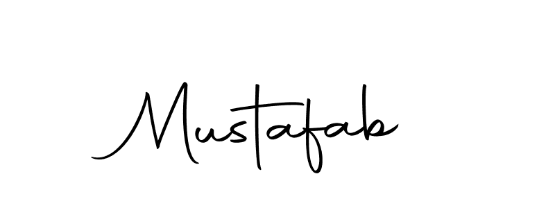 Make a beautiful signature design for name Mustafab. With this signature (Autography-DOLnW) style, you can create a handwritten signature for free. Mustafab signature style 10 images and pictures png