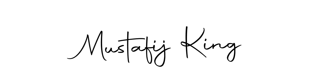 Create a beautiful signature design for name Mustafij King. With this signature (Autography-DOLnW) fonts, you can make a handwritten signature for free. Mustafij King signature style 10 images and pictures png