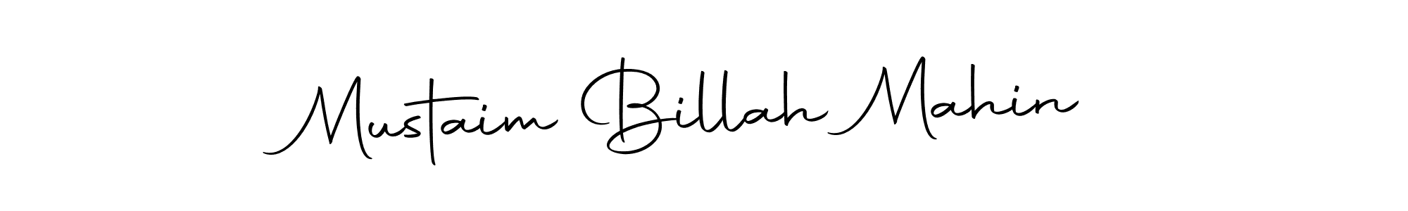 Design your own signature with our free online signature maker. With this signature software, you can create a handwritten (Autography-DOLnW) signature for name Mustaim Billah Mahin. Mustaim Billah Mahin signature style 10 images and pictures png