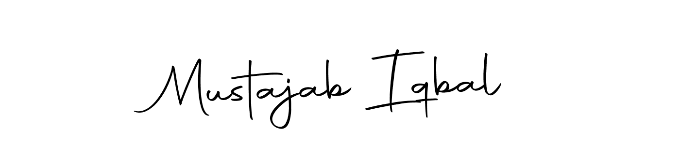 The best way (Autography-DOLnW) to make a short signature is to pick only two or three words in your name. The name Mustajab Iqbal include a total of six letters. For converting this name. Mustajab Iqbal signature style 10 images and pictures png