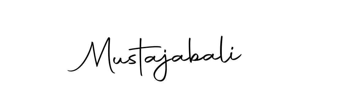 Use a signature maker to create a handwritten signature online. With this signature software, you can design (Autography-DOLnW) your own signature for name Mustajabali. Mustajabali signature style 10 images and pictures png