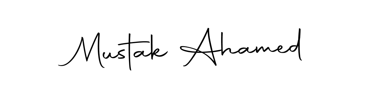 The best way (Autography-DOLnW) to make a short signature is to pick only two or three words in your name. The name Mustak Ahamed include a total of six letters. For converting this name. Mustak Ahamed signature style 10 images and pictures png