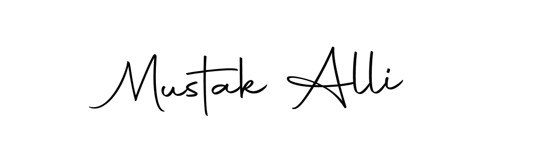 Also we have Mustak Alli name is the best signature style. Create professional handwritten signature collection using Autography-DOLnW autograph style. Mustak Alli signature style 10 images and pictures png