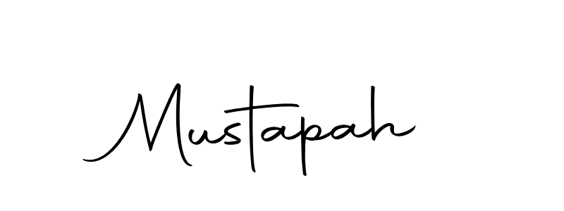 How to make Mustapah signature? Autography-DOLnW is a professional autograph style. Create handwritten signature for Mustapah name. Mustapah signature style 10 images and pictures png