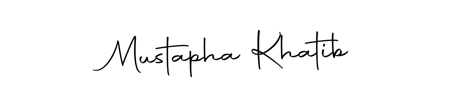 Similarly Autography-DOLnW is the best handwritten signature design. Signature creator online .You can use it as an online autograph creator for name Mustapha Khatib. Mustapha Khatib signature style 10 images and pictures png