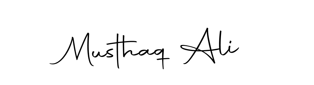 How to make Musthaq Ali name signature. Use Autography-DOLnW style for creating short signs online. This is the latest handwritten sign. Musthaq Ali signature style 10 images and pictures png