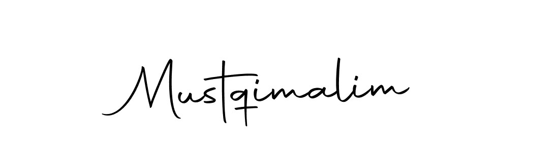 Create a beautiful signature design for name Mustqimalim. With this signature (Autography-DOLnW) fonts, you can make a handwritten signature for free. Mustqimalim signature style 10 images and pictures png