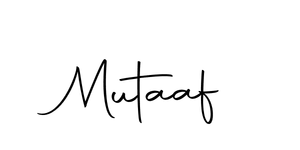 Create a beautiful signature design for name Mutaaf. With this signature (Autography-DOLnW) fonts, you can make a handwritten signature for free. Mutaaf signature style 10 images and pictures png