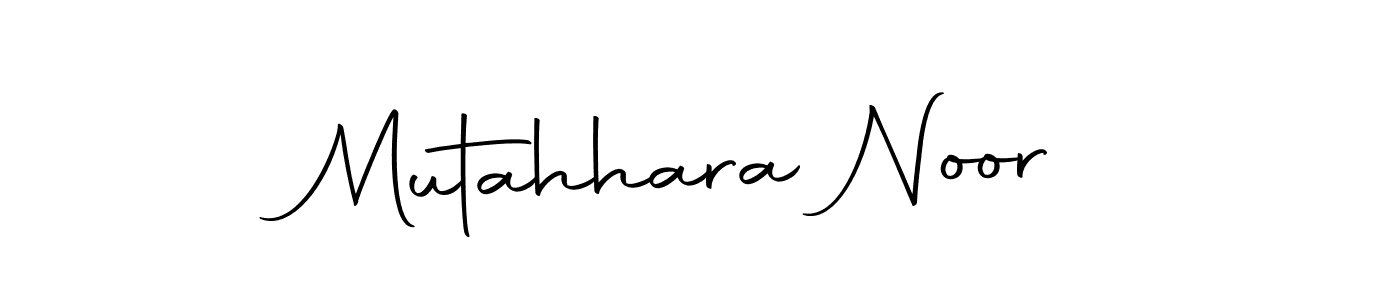 You can use this online signature creator to create a handwritten signature for the name Mutahhara Noor. This is the best online autograph maker. Mutahhara Noor signature style 10 images and pictures png