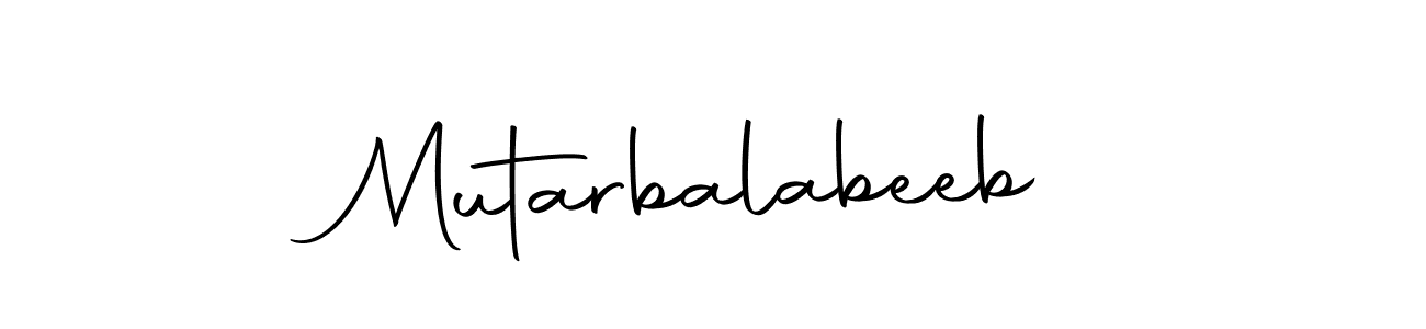 Make a beautiful signature design for name Mutarbalabeeb. Use this online signature maker to create a handwritten signature for free. Mutarbalabeeb signature style 10 images and pictures png