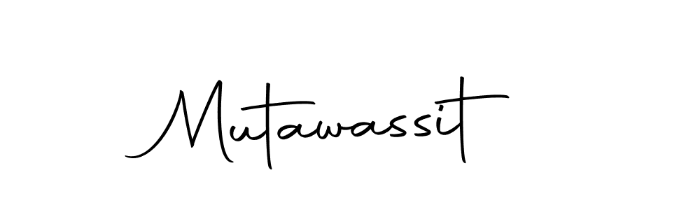 How to make Mutawassit name signature. Use Autography-DOLnW style for creating short signs online. This is the latest handwritten sign. Mutawassit signature style 10 images and pictures png