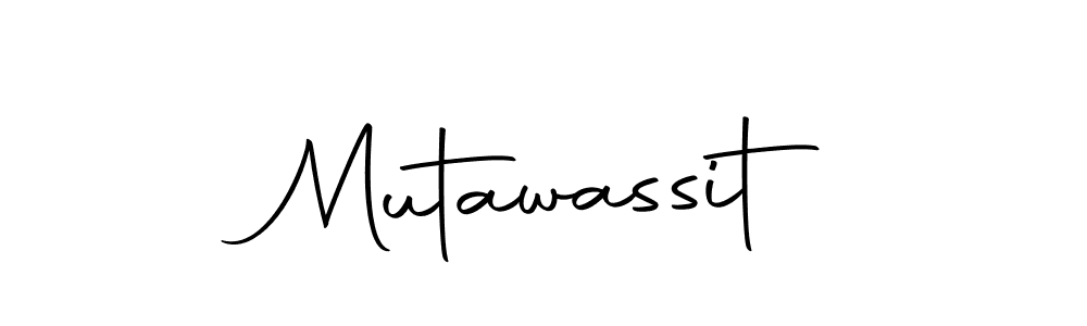 How to make Mutawassit name signature. Use Autography-DOLnW style for creating short signs online. This is the latest handwritten sign. Mutawassit signature style 10 images and pictures png