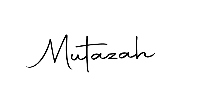 Make a beautiful signature design for name Mutazah. Use this online signature maker to create a handwritten signature for free. Mutazah signature style 10 images and pictures png