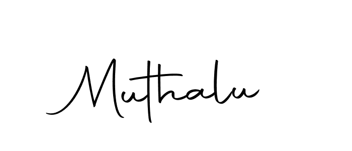 if you are searching for the best signature style for your name Muthalu. so please give up your signature search. here we have designed multiple signature styles  using Autography-DOLnW. Muthalu signature style 10 images and pictures png