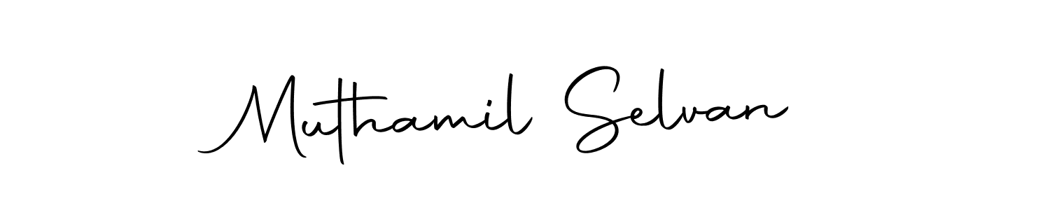 Autography-DOLnW is a professional signature style that is perfect for those who want to add a touch of class to their signature. It is also a great choice for those who want to make their signature more unique. Get Muthamil Selvan name to fancy signature for free. Muthamil Selvan signature style 10 images and pictures png