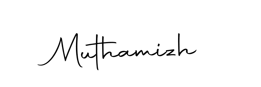 Design your own signature with our free online signature maker. With this signature software, you can create a handwritten (Autography-DOLnW) signature for name Muthamizh. Muthamizh signature style 10 images and pictures png