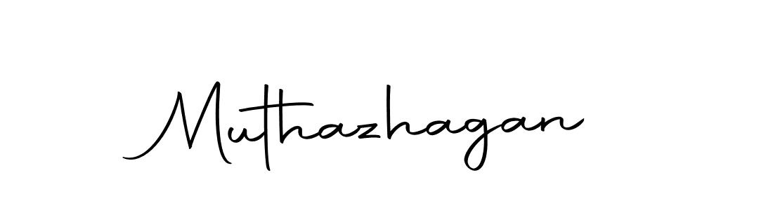 Use a signature maker to create a handwritten signature online. With this signature software, you can design (Autography-DOLnW) your own signature for name Muthazhagan. Muthazhagan signature style 10 images and pictures png