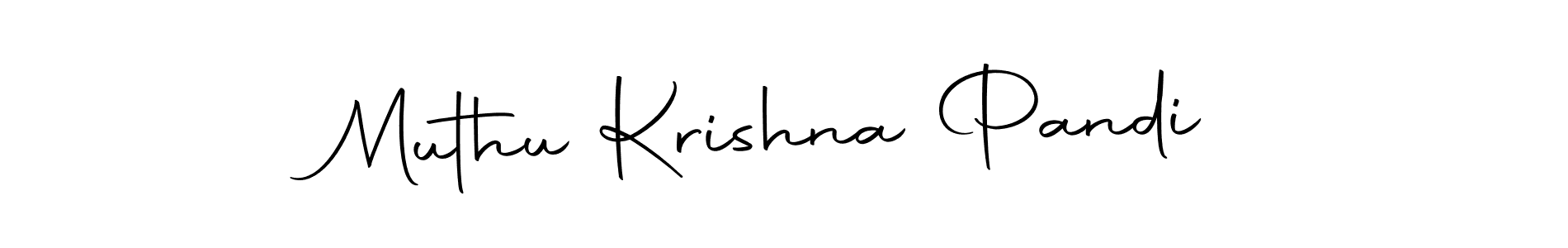 How to make Muthu Krishna Pandi signature? Autography-DOLnW is a professional autograph style. Create handwritten signature for Muthu Krishna Pandi name. Muthu Krishna Pandi signature style 10 images and pictures png