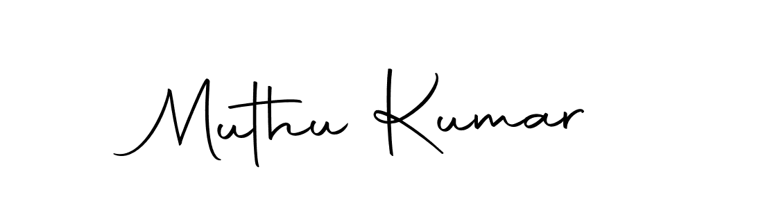 Create a beautiful signature design for name Muthu Kumar. With this signature (Autography-DOLnW) fonts, you can make a handwritten signature for free. Muthu Kumar signature style 10 images and pictures png