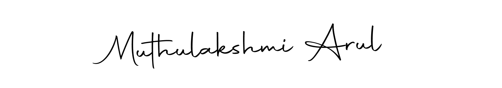 Muthulakshmi Arul stylish signature style. Best Handwritten Sign (Autography-DOLnW) for my name. Handwritten Signature Collection Ideas for my name Muthulakshmi Arul. Muthulakshmi Arul signature style 10 images and pictures png