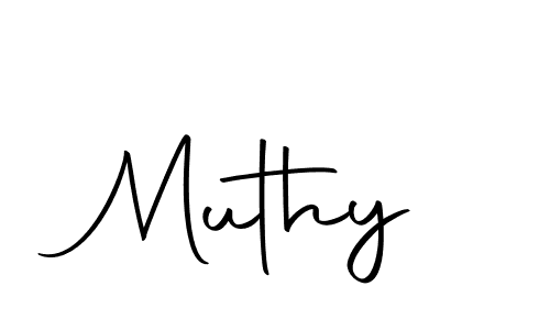 Create a beautiful signature design for name Muthy. With this signature (Autography-DOLnW) fonts, you can make a handwritten signature for free. Muthy signature style 10 images and pictures png