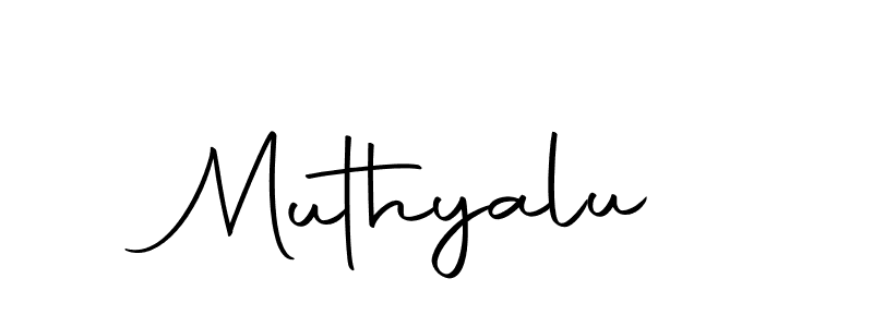 Also we have Muthyalu name is the best signature style. Create professional handwritten signature collection using Autography-DOLnW autograph style. Muthyalu signature style 10 images and pictures png