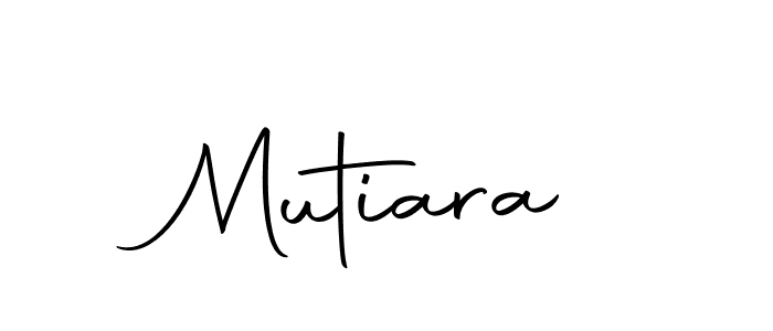 Use a signature maker to create a handwritten signature online. With this signature software, you can design (Autography-DOLnW) your own signature for name Mutiara. Mutiara signature style 10 images and pictures png