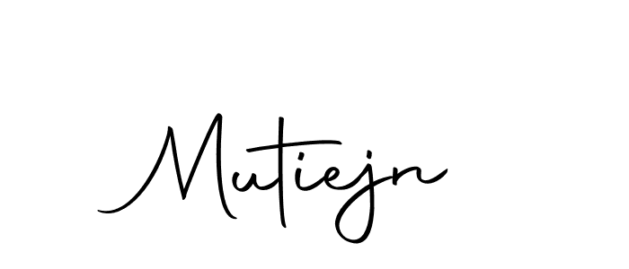 You can use this online signature creator to create a handwritten signature for the name Mutiejn. This is the best online autograph maker. Mutiejn signature style 10 images and pictures png