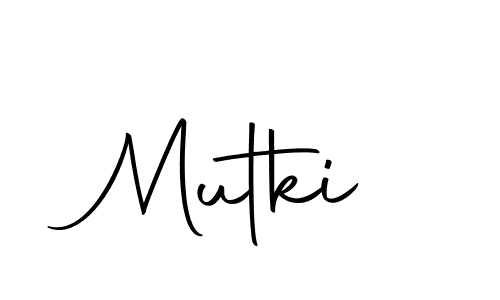 Design your own signature with our free online signature maker. With this signature software, you can create a handwritten (Autography-DOLnW) signature for name Mutki. Mutki signature style 10 images and pictures png