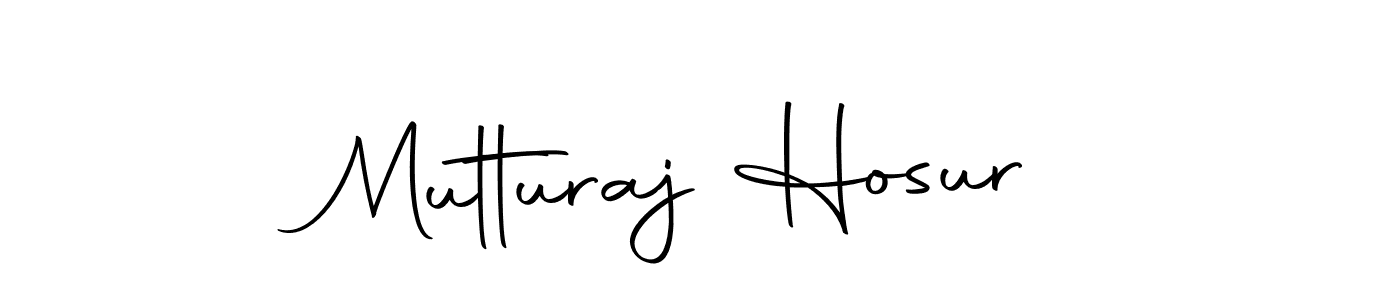 Make a beautiful signature design for name Mutturaj Hosur. Use this online signature maker to create a handwritten signature for free. Mutturaj Hosur signature style 10 images and pictures png