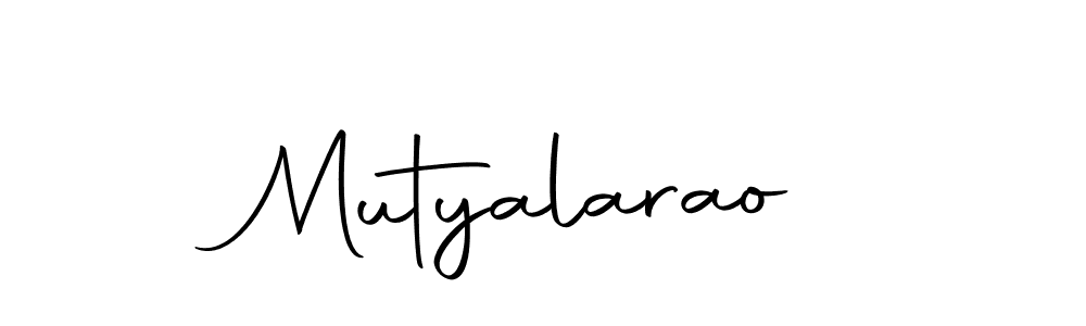 The best way (Autography-DOLnW) to make a short signature is to pick only two or three words in your name. The name Mutyalarao include a total of six letters. For converting this name. Mutyalarao signature style 10 images and pictures png