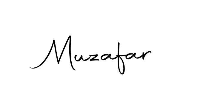 Make a beautiful signature design for name Muzafar. With this signature (Autography-DOLnW) style, you can create a handwritten signature for free. Muzafar signature style 10 images and pictures png