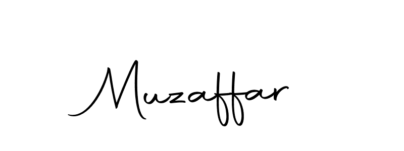 How to make Muzaffar signature? Autography-DOLnW is a professional autograph style. Create handwritten signature for Muzaffar name. Muzaffar signature style 10 images and pictures png