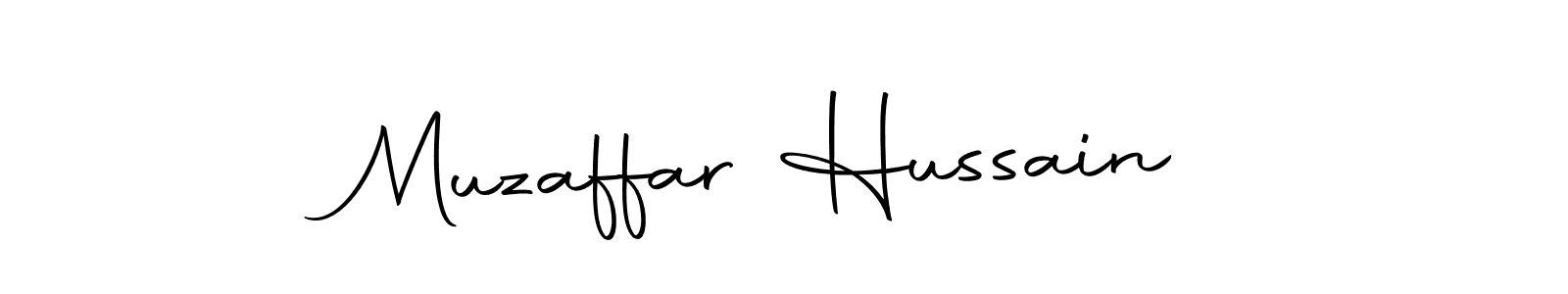 Make a beautiful signature design for name Muzaffar Hussain. Use this online signature maker to create a handwritten signature for free. Muzaffar Hussain signature style 10 images and pictures png