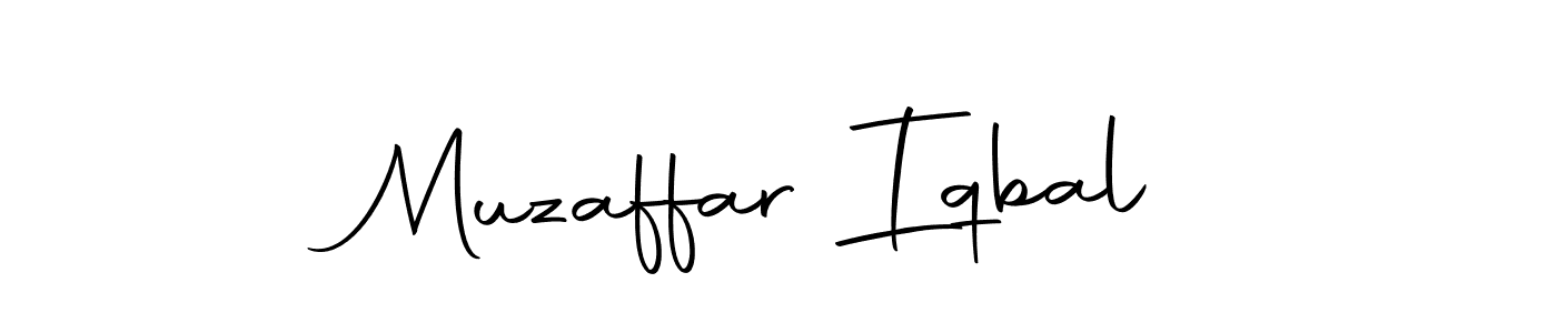 Design your own signature with our free online signature maker. With this signature software, you can create a handwritten (Autography-DOLnW) signature for name Muzaffar Iqbal. Muzaffar Iqbal signature style 10 images and pictures png