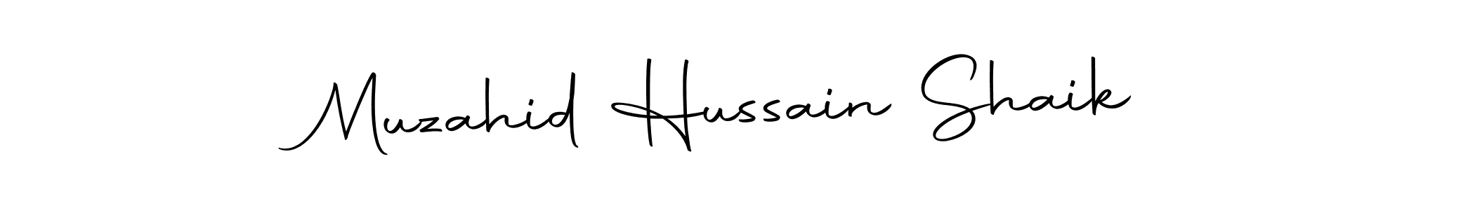 Autography-DOLnW is a professional signature style that is perfect for those who want to add a touch of class to their signature. It is also a great choice for those who want to make their signature more unique. Get Muzahid Hussain Shaik name to fancy signature for free. Muzahid Hussain Shaik signature style 10 images and pictures png