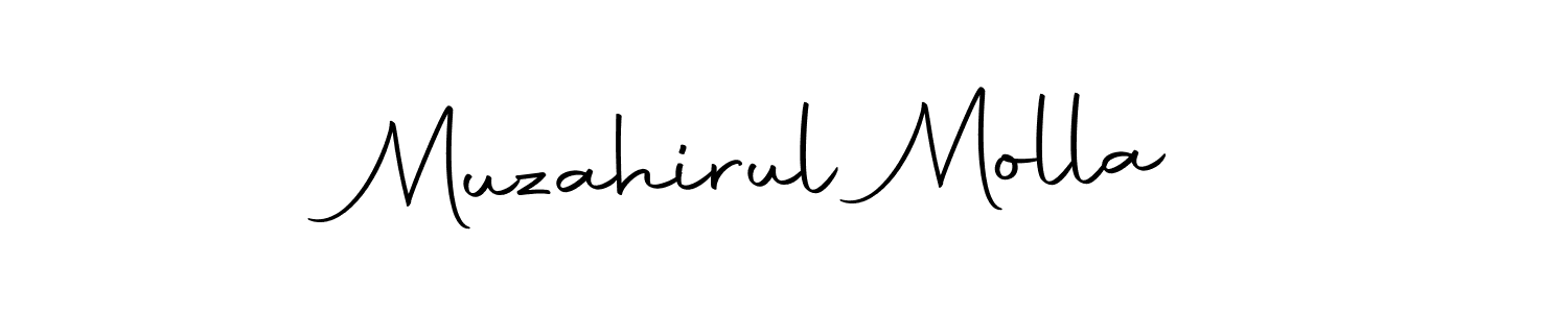 Make a beautiful signature design for name Muzahirul Molla. Use this online signature maker to create a handwritten signature for free. Muzahirul Molla signature style 10 images and pictures png